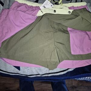 Colorblock Women's Shorts